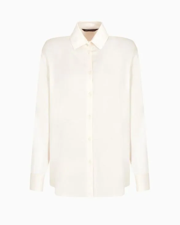 Casual Shirts White Women Armani Shirts And Tops