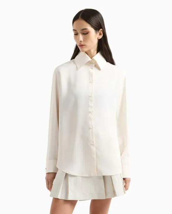 Casual Shirts White Women Armani Shirts And Tops Casual Shirts White Women Armani Shirts And Tops