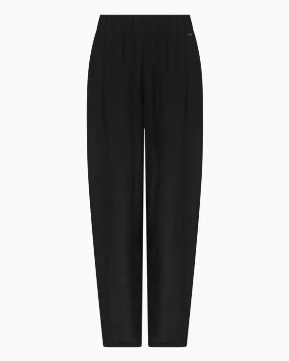 Casual Trousers Black Women Armani Bottoms And Skirts