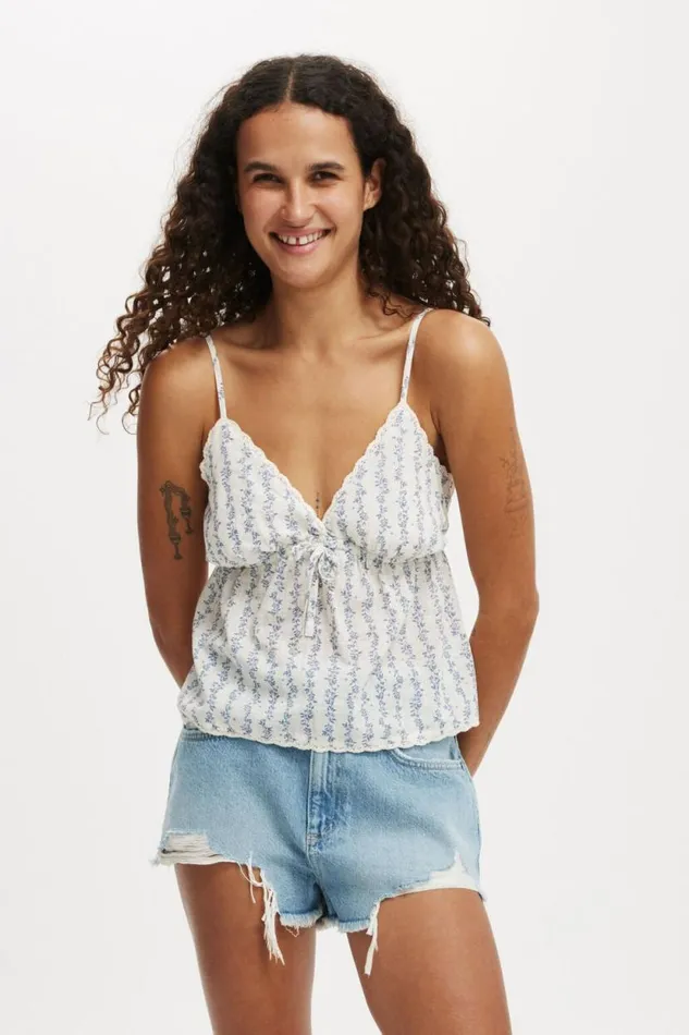 Cheeky Denim Short Bells Blue Women Cotton On Shorts