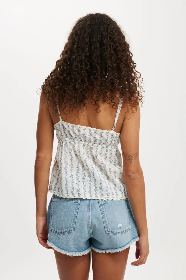 Cheeky Denim Short Bells Blue Women Cotton On Shorts