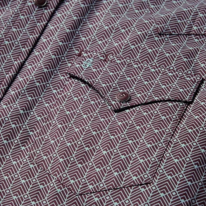 Chevron Grid Shirt Chevron Grid Shirt Men Stetson Western Shirts