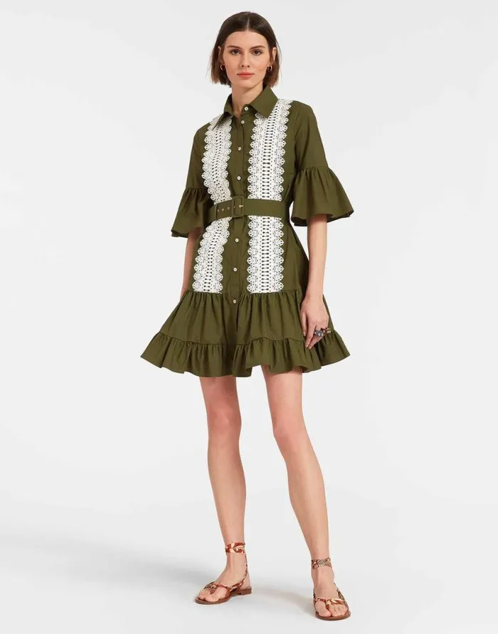Choux Dress Solid Camouflage Women La Double J Dresses Choux Dress Solid Camouflage Women La Double J Dresses