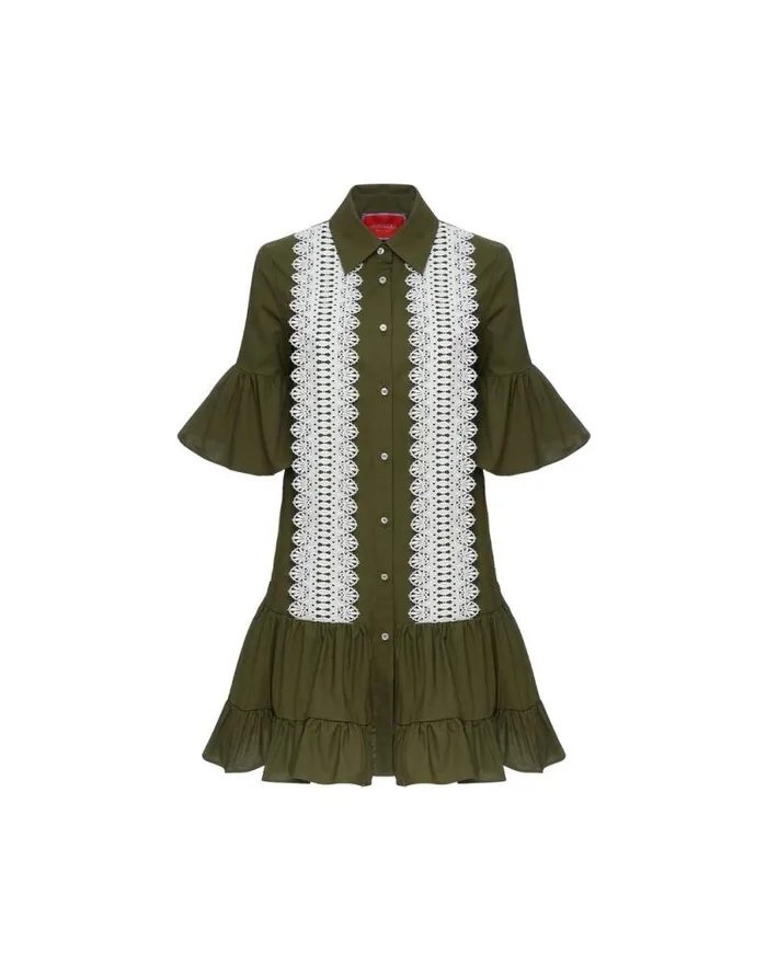 Choux Dress Solid Camouflage Women La Double J Dresses Choux Dress Solid Camouflage Women La Double J Dresses