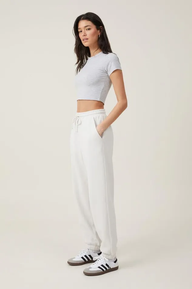 Classic Fleece Sweatpant Vintage White Women Cotton On Tops Classic Fleece Sweatpant Vintage White Women Cotton On Tops