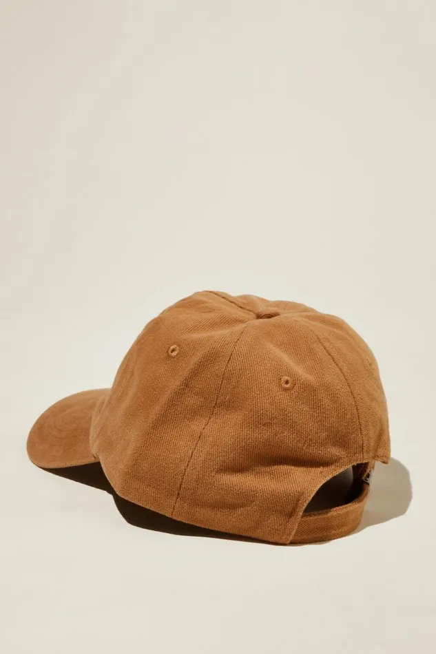 Classic Monogram Patch Cap Co Logo Patchtaupe Women Cotton On Hats
