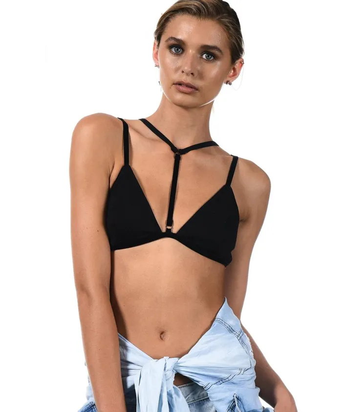 CLEOPATRA BODICE BLACK Women One Teaspoon Intimates CLEOPATRA BODICE BLACK Women One Teaspoon Intimates
