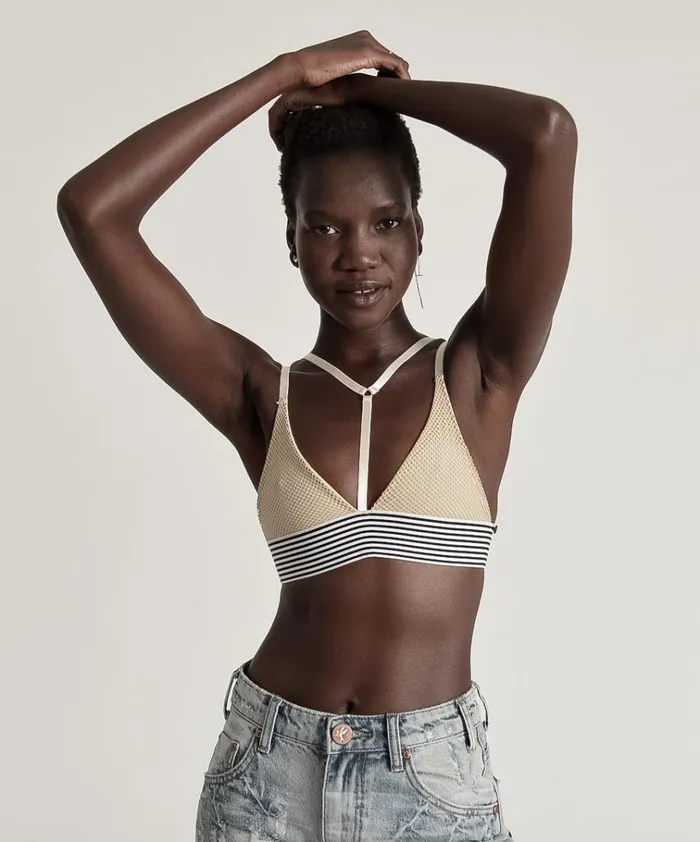 CLEOPATRA II BODICE BROWN Women One Teaspoon Intimates CLEOPATRA II BODICE BROWN Women One Teaspoon Intimates