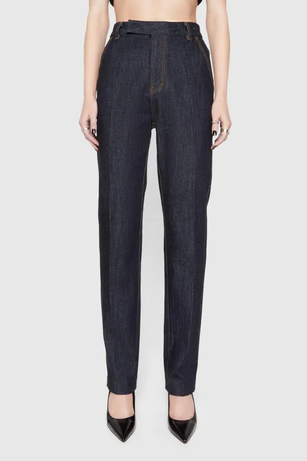 Clothing Bottoms Rebecca Minkoff Penny HiRise Jean Deep Blue Rinse