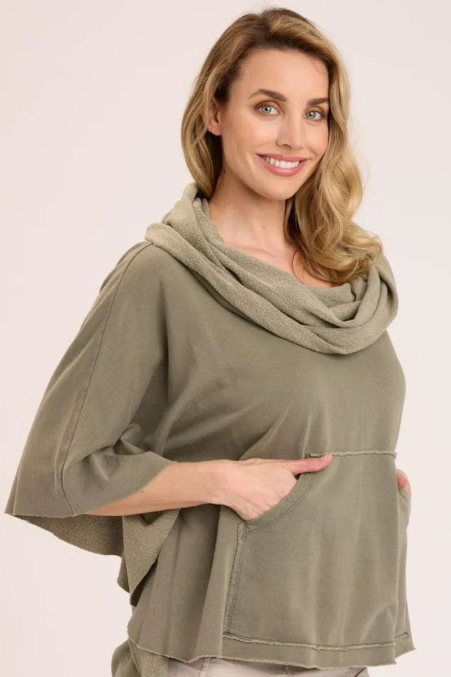 Clothing CoverUps XCVI Paige Poncho Hillside