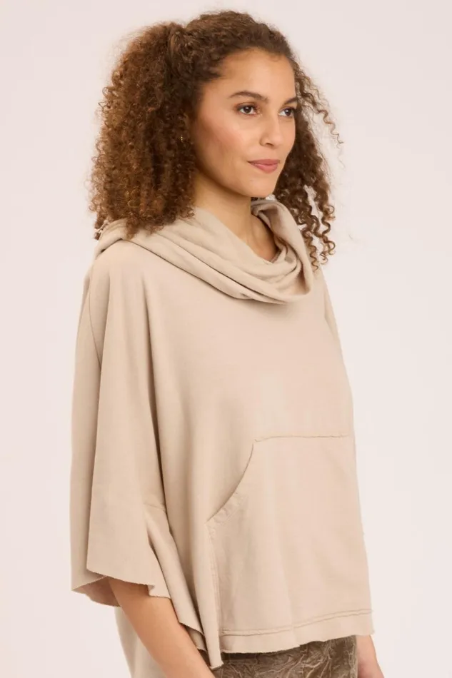 Clothing CoverUps XCVI Paige Poncho Sand