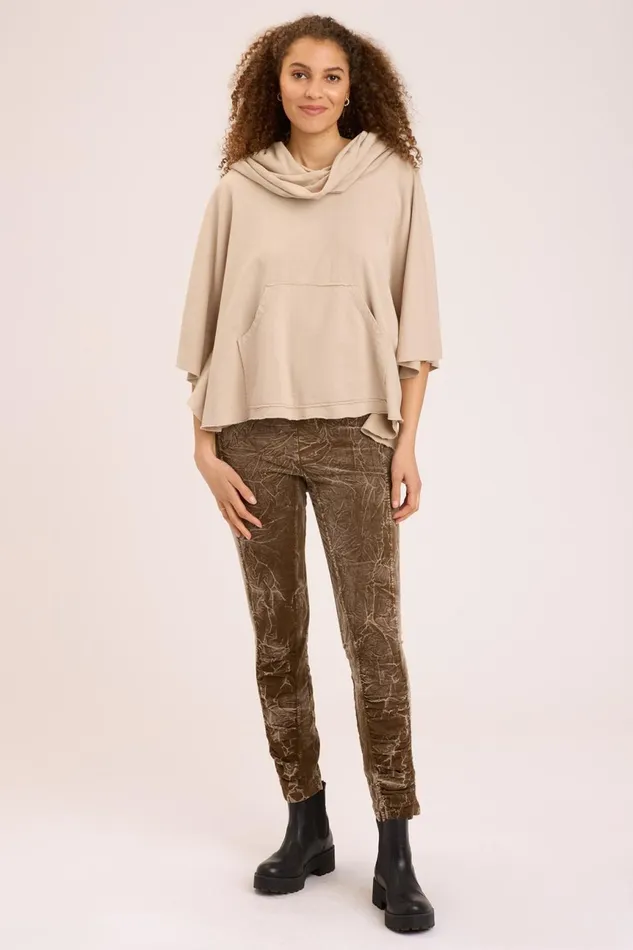 Clothing CoverUps XCVI Paige Poncho Sand