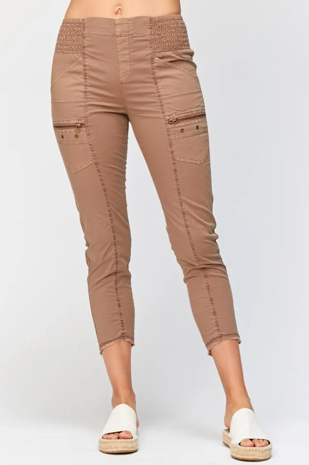Clothing Crops XCVI Acker Slim Pant Cypress Bark