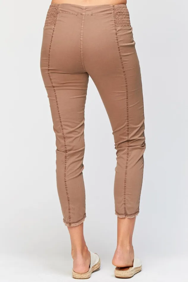 Clothing Crops XCVI Acker Slim Pant Cypress Bark