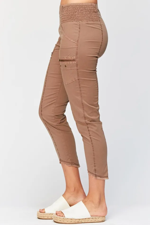 Clothing Crops XCVI Acker Slim Pant Cypress Bark
