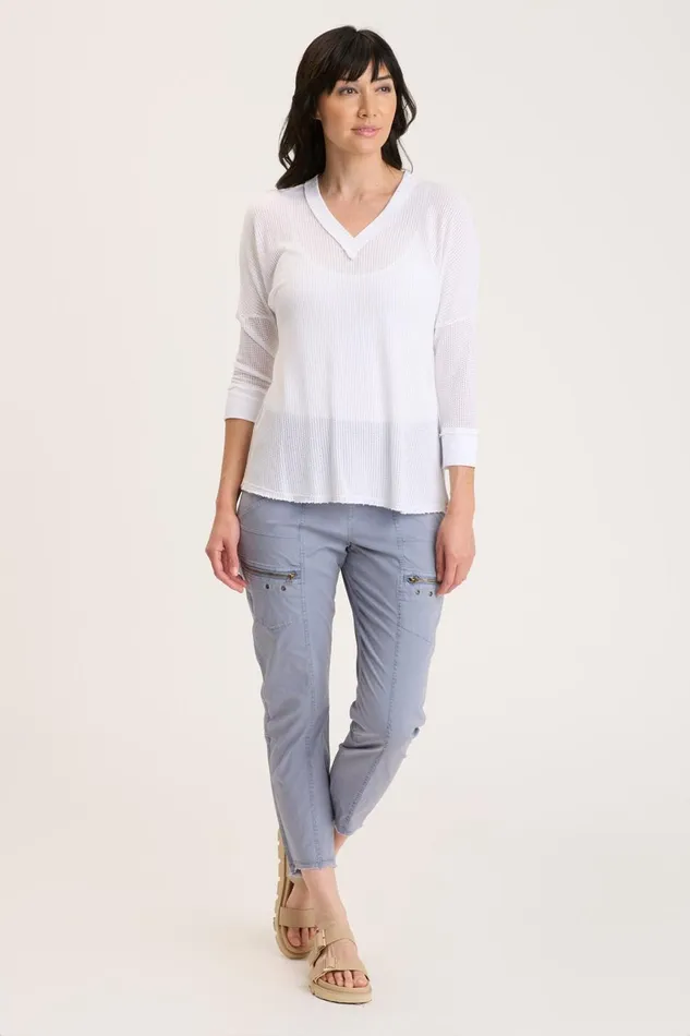 Clothing Crops XCVI Acker Slim Pant Riverdale Pigment
