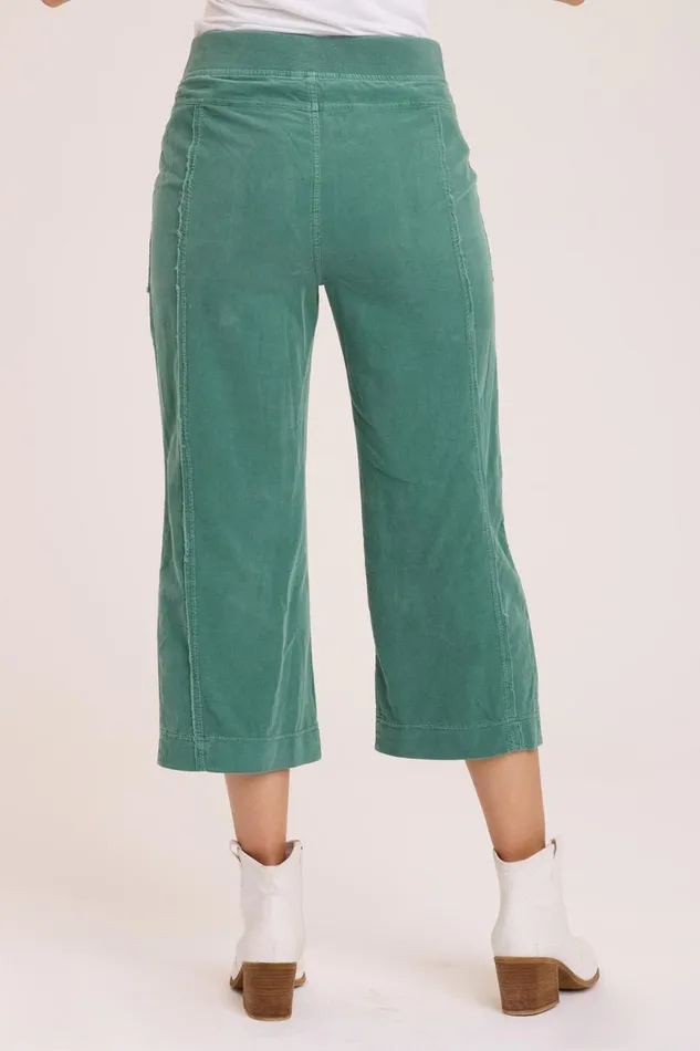 Clothing Crops XCVI Cord Trumble Crop Juneau Pigment