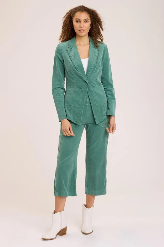 Clothing Crops XCVI Cord Trumble Crop Juneau Pigment