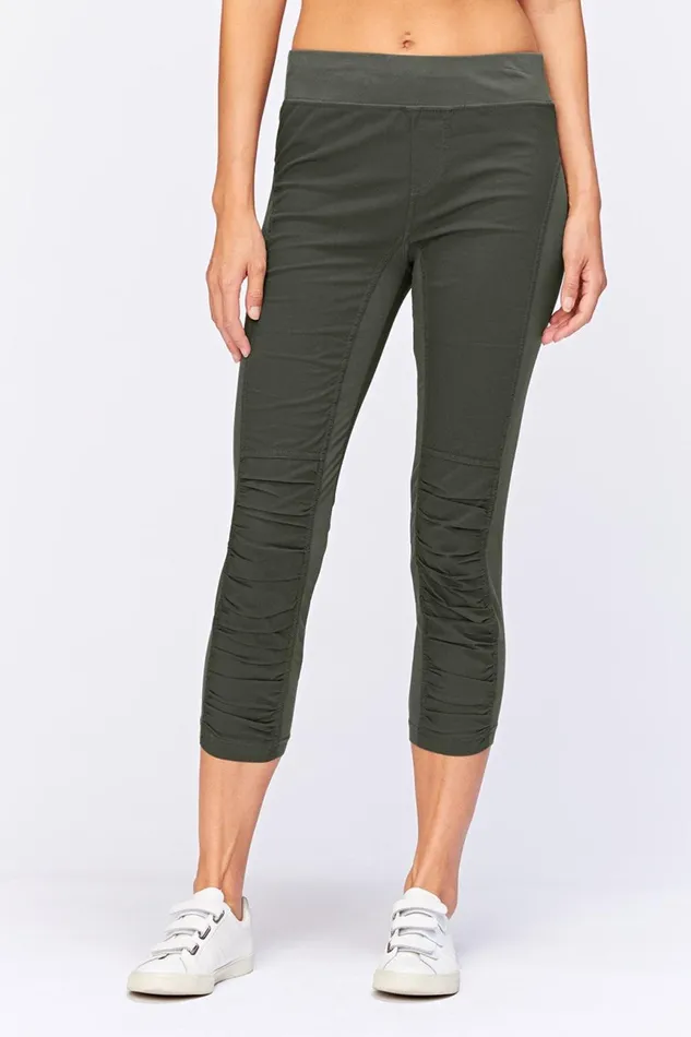 Clothing Crops XCVI Jetter Crop Legging Olive