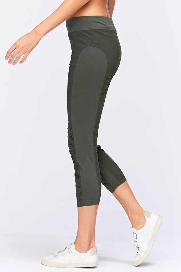 Clothing Crops XCVI Jetter Crop Legging Olive