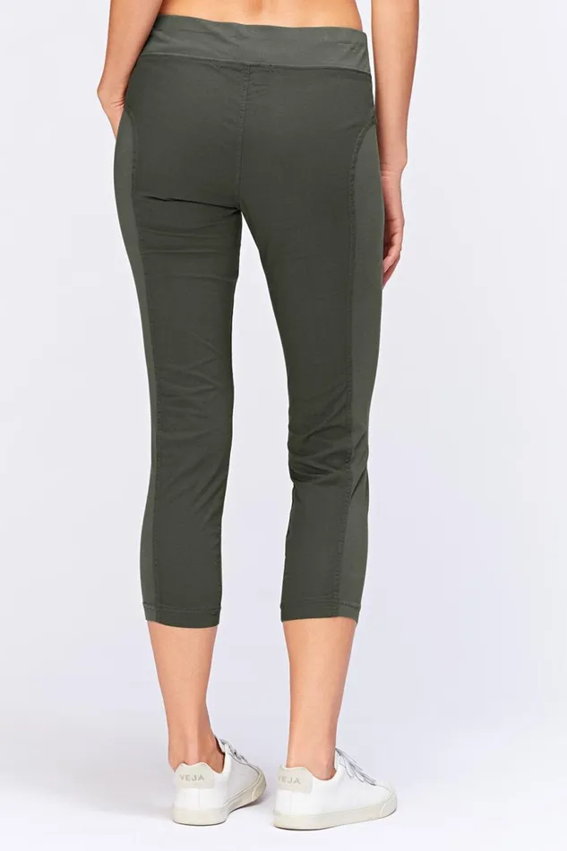 Clothing Crops XCVI Jetter Crop Legging Olive