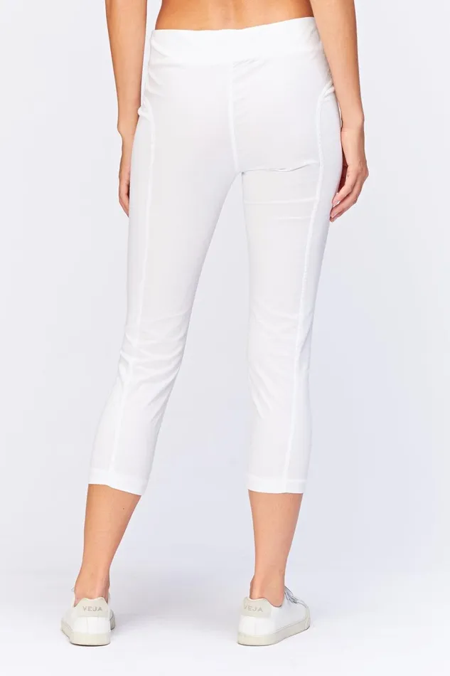 Clothing Crops XCVI Jetter Crop Legging White