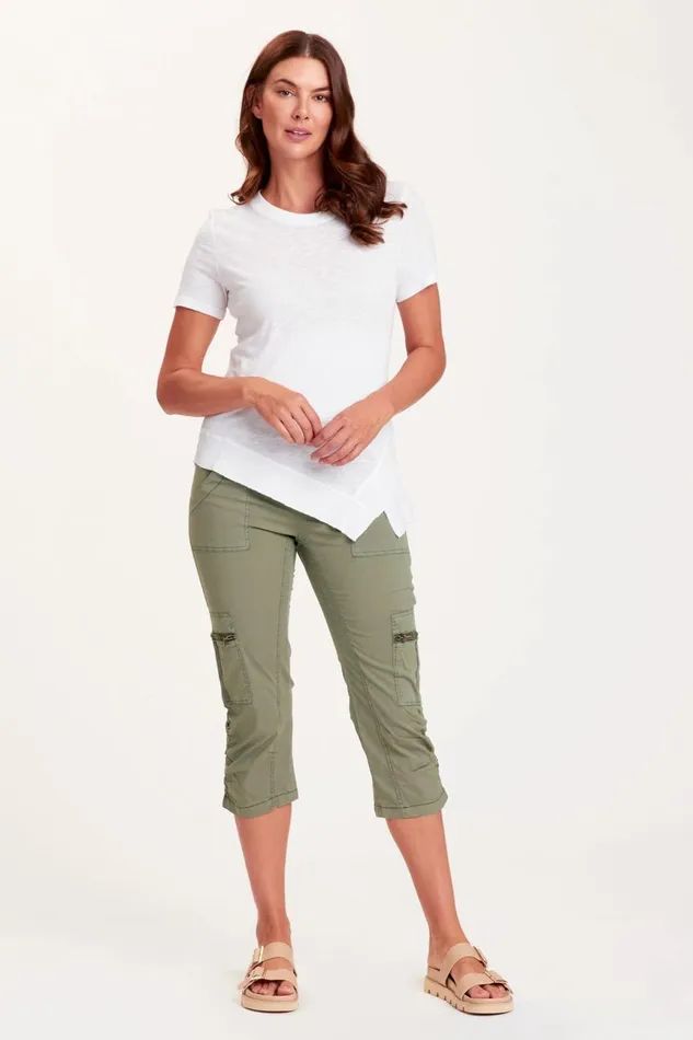 Clothing Crops XCVI Nadia Crop Hillside Pigment