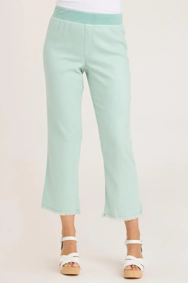 Clothing Crops XCVI Sarla Ankle Pant Aquifer Pigment