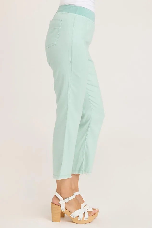 Clothing Crops XCVI Sarla Ankle Pant Aquifer Pigment