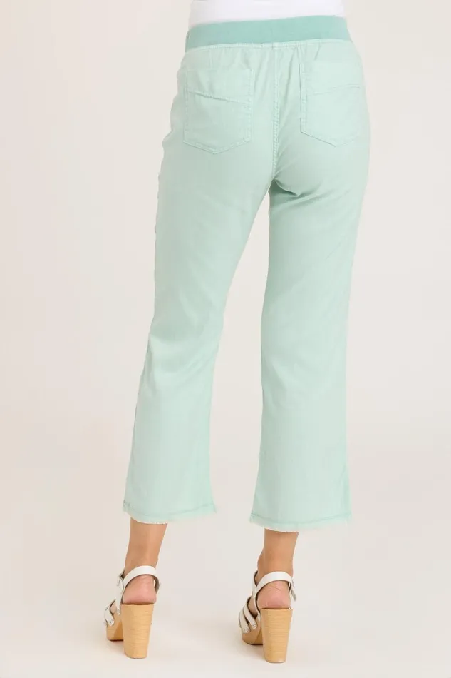 Clothing Crops XCVI Sarla Ankle Pant Aquifer Pigment
