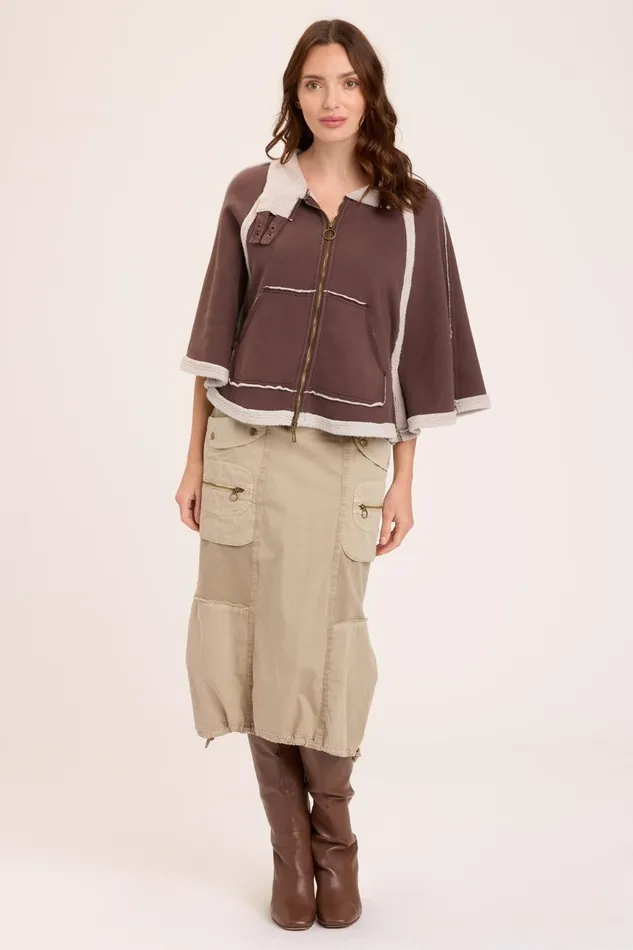 Clothing Jackets XCVI Dorval Poncho Belge