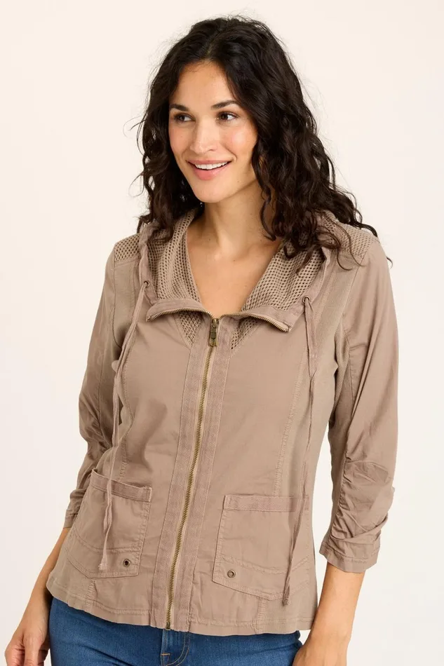 Clothing Jackets XCVI Fjord Jacket Truffle
