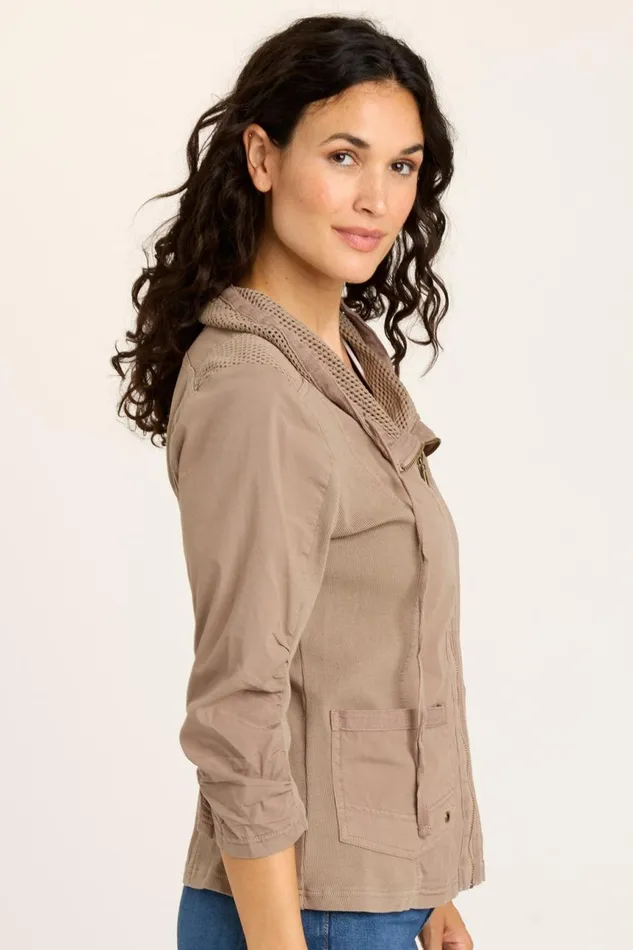 Clothing Jackets XCVI Fjord Jacket Truffle
