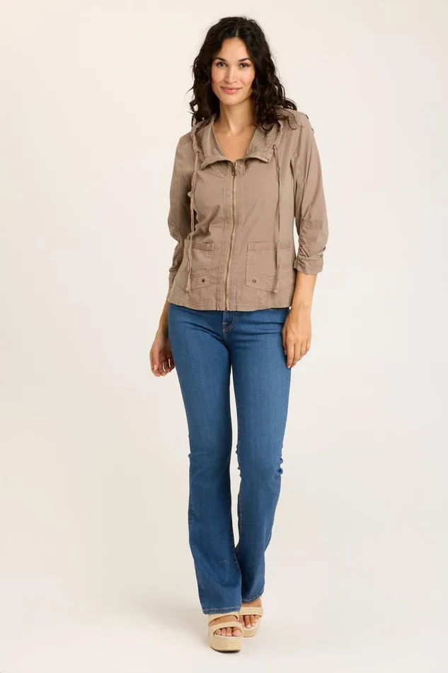 Clothing Jackets XCVI Fjord Jacket Truffle