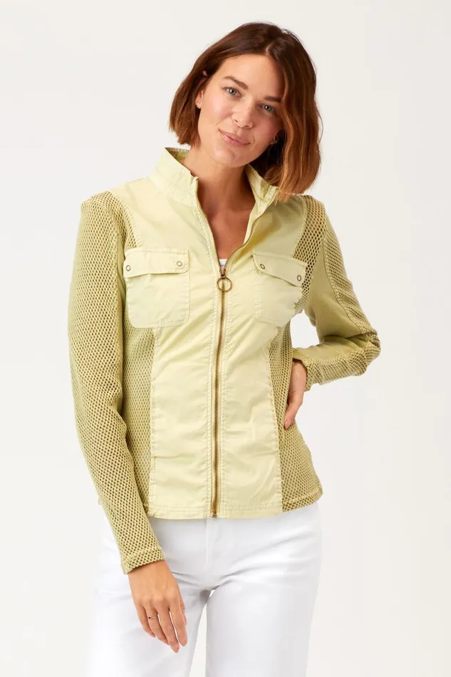 Clothing Jackets XCVI Joone Jacket Woodbine Pigment