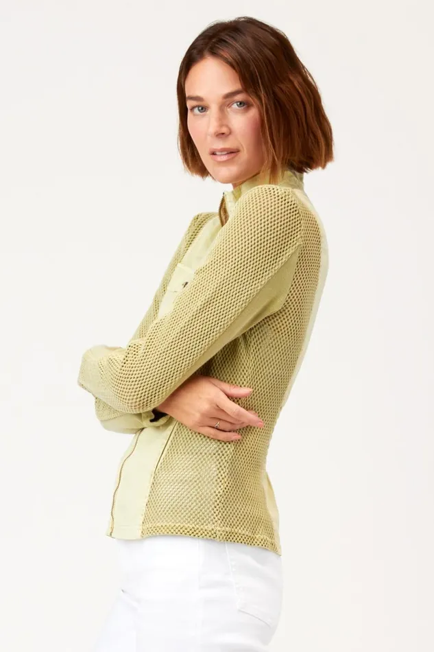 Clothing Jackets XCVI Joone Jacket Woodbine Pigment