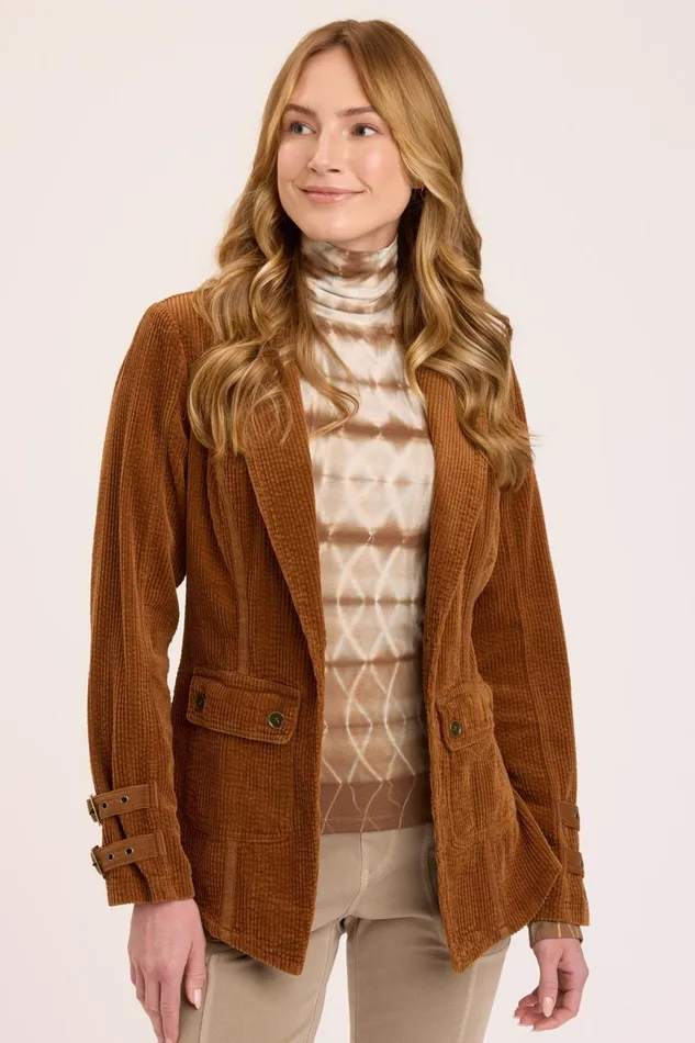 Clothing Jackets XCVI Major Blazer Rufous Pigment