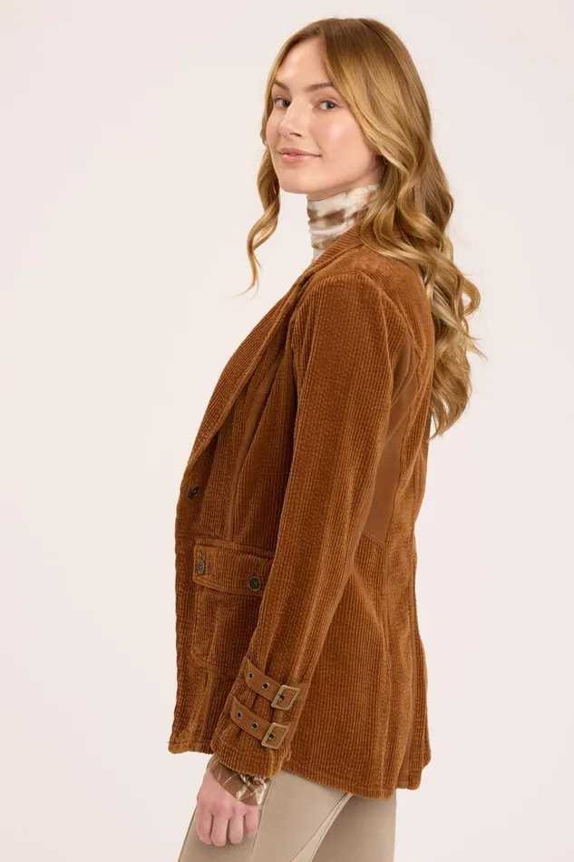 Clothing Jackets XCVI Major Blazer Rufous Pigment