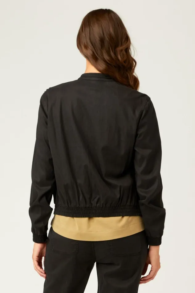 Clothing Jackets XCVI Quinn Bomber Black