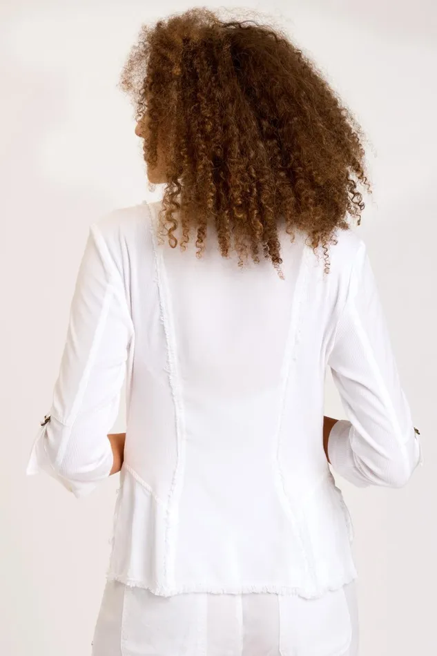 Clothing Jackets XCVI Raphael Blazer White