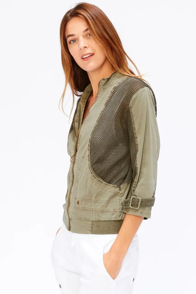 Clothing Jackets XCVI Sophia Jacket Lichen Pigment