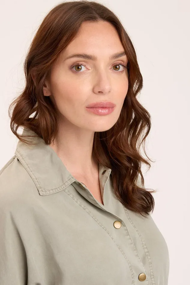 Clothing Jackets XCVI Vesuvio Jacket Grove Pigment