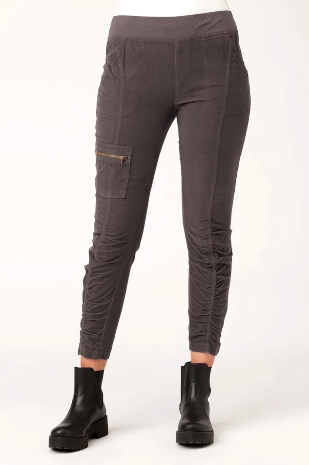 Clothing Leggings XCVI Cord Malanda Pant Charcoal
