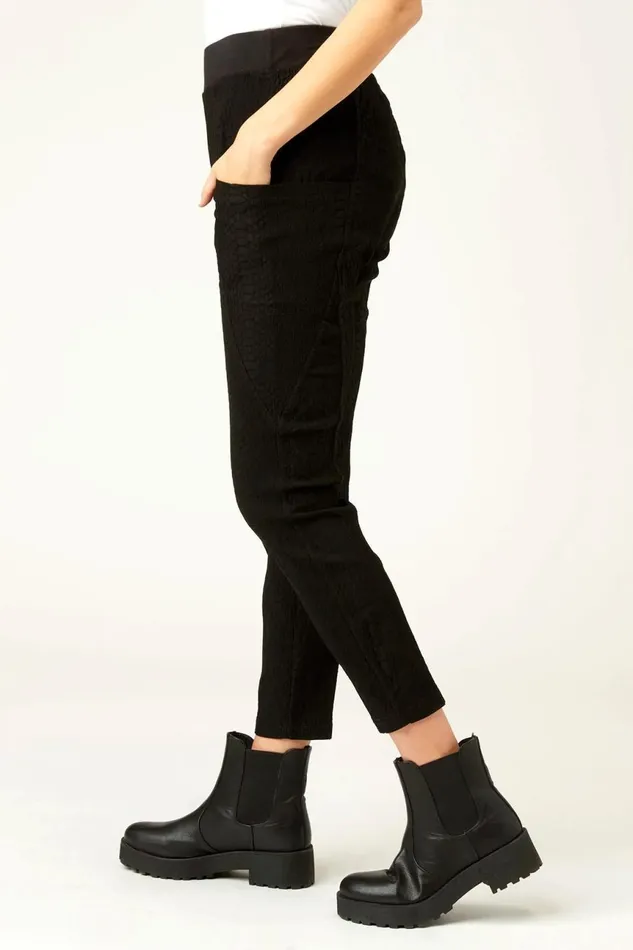 Clothing Leggings XCVI Lansdown Legging Black Double Dye