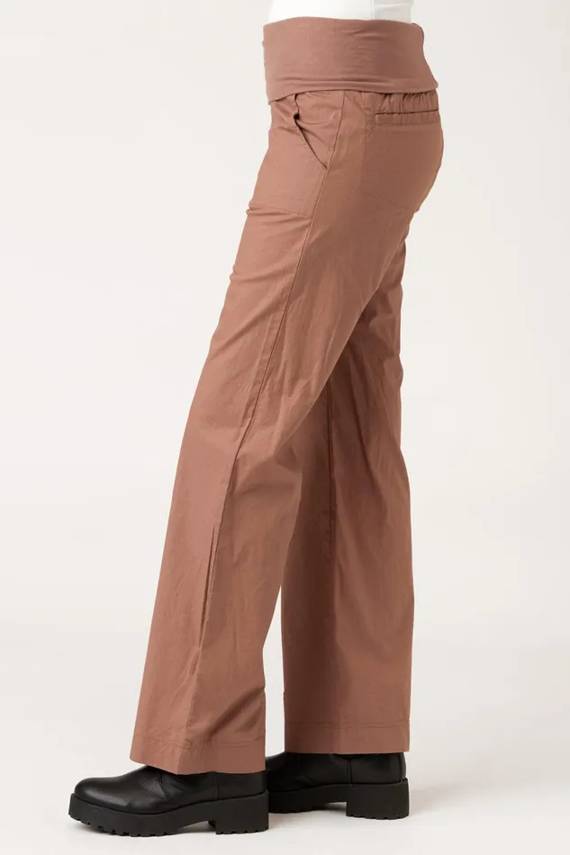 Clothing Pants XCVI 4Pocket Fold Over Pant Bark