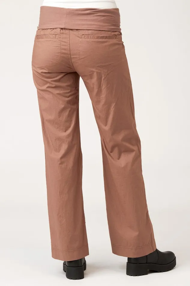 Clothing Pants XCVI 4Pocket Fold Over Pant Bark