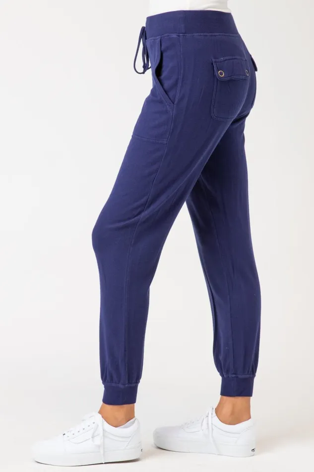 Clothing Pants XCVI Barrington Jogger Hague Blue Pigment