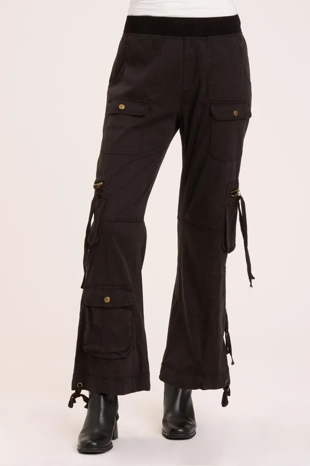 Clothing Pants XCVI Chaucer Cargo Pant Black