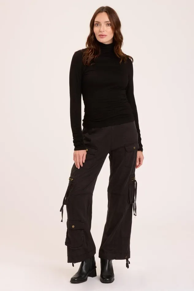Clothing Pants XCVI Chaucer Cargo Pant Black