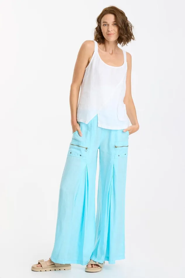 Clothing Pants XCVI Darja Wide Leg Mermaid Tail Pigment